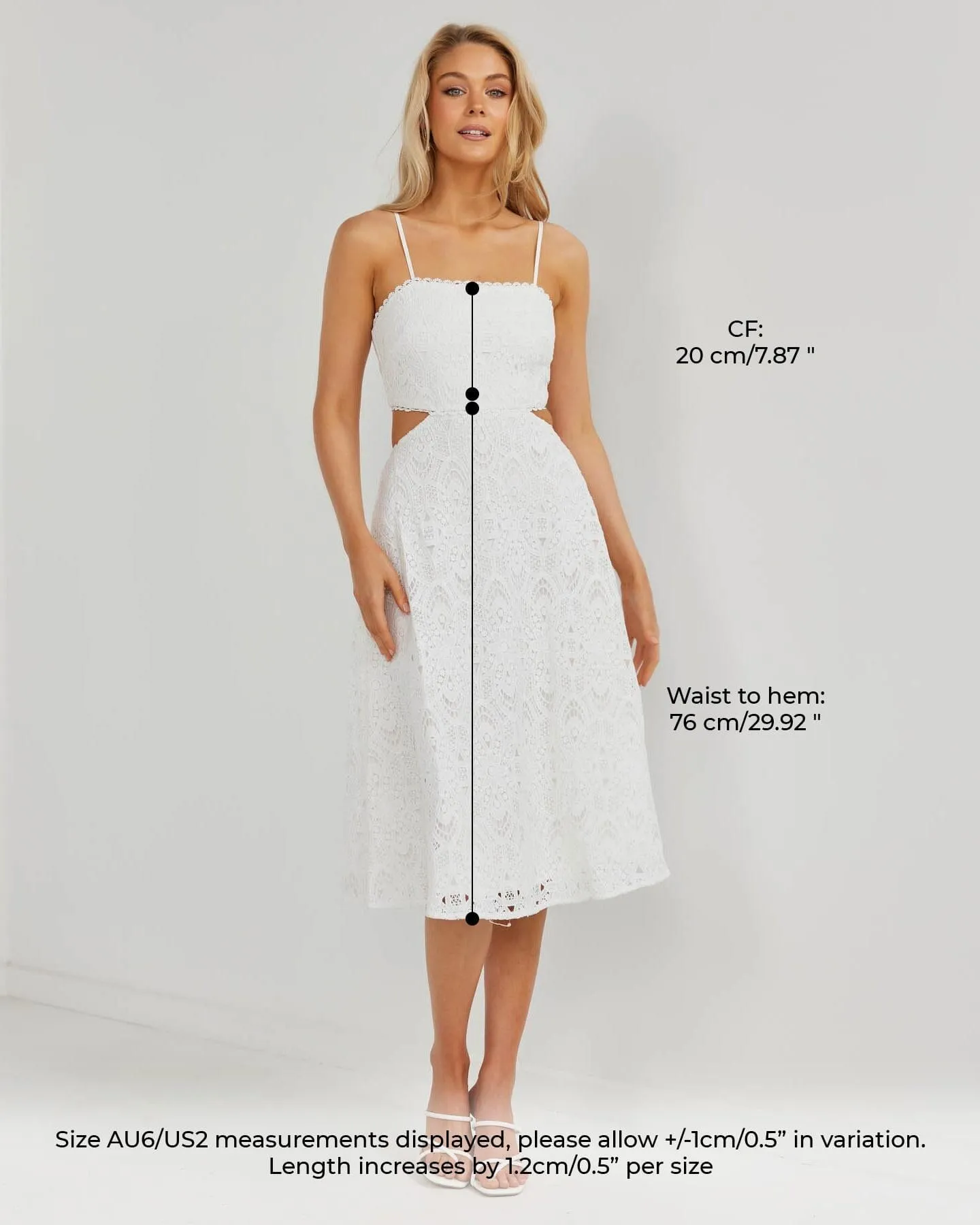 Emilia Dress-White