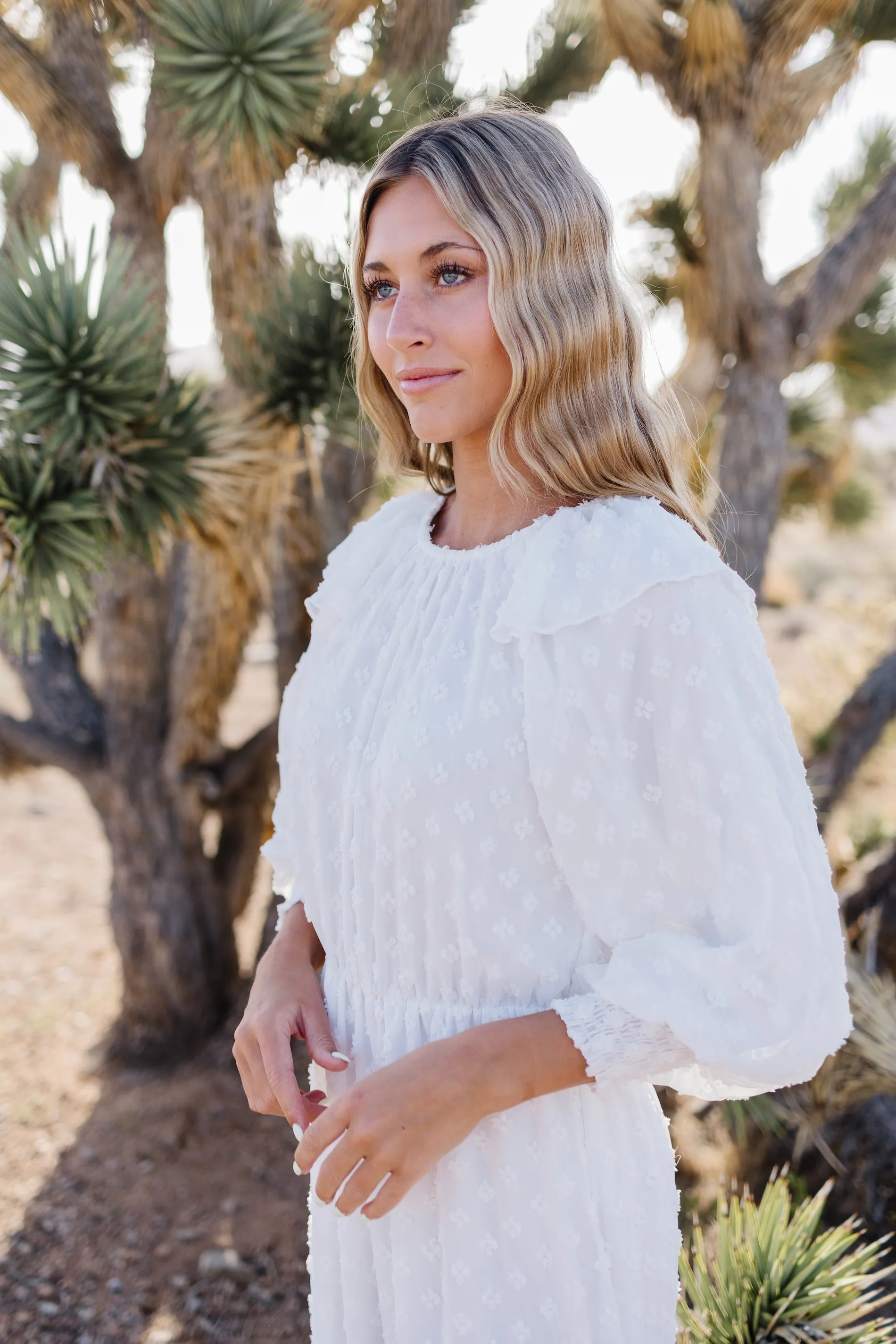 Jo Jo Maxi Dress in White