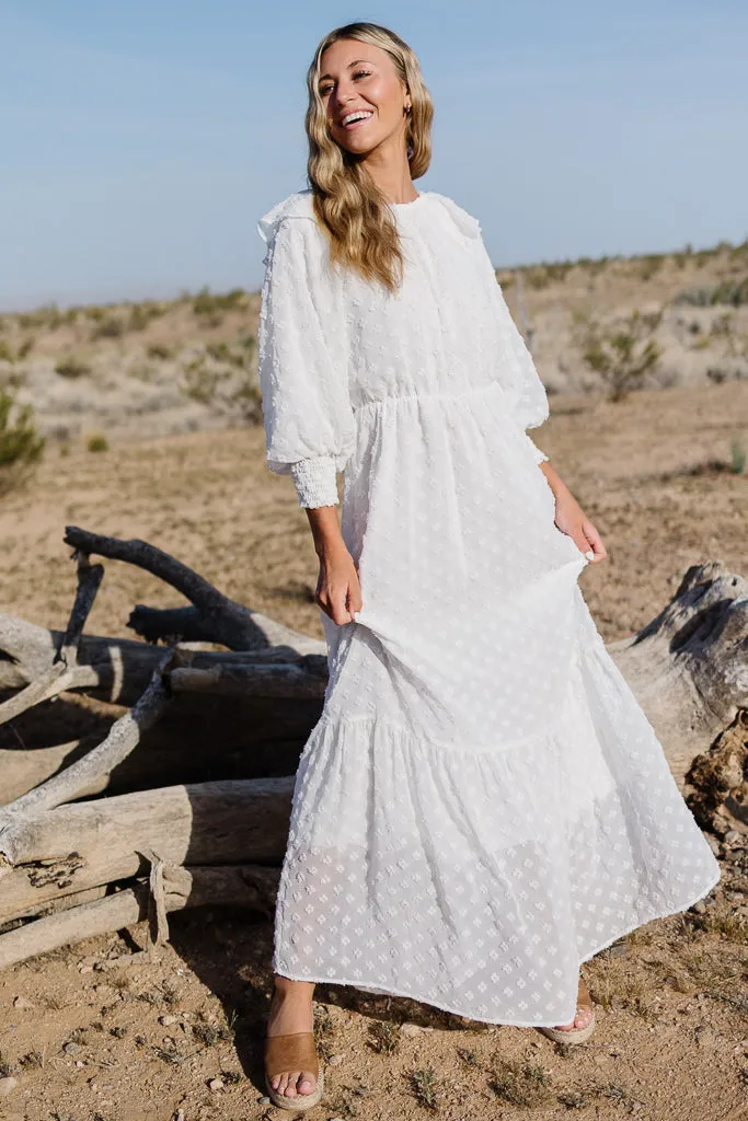 Jo Jo Maxi Dress in White