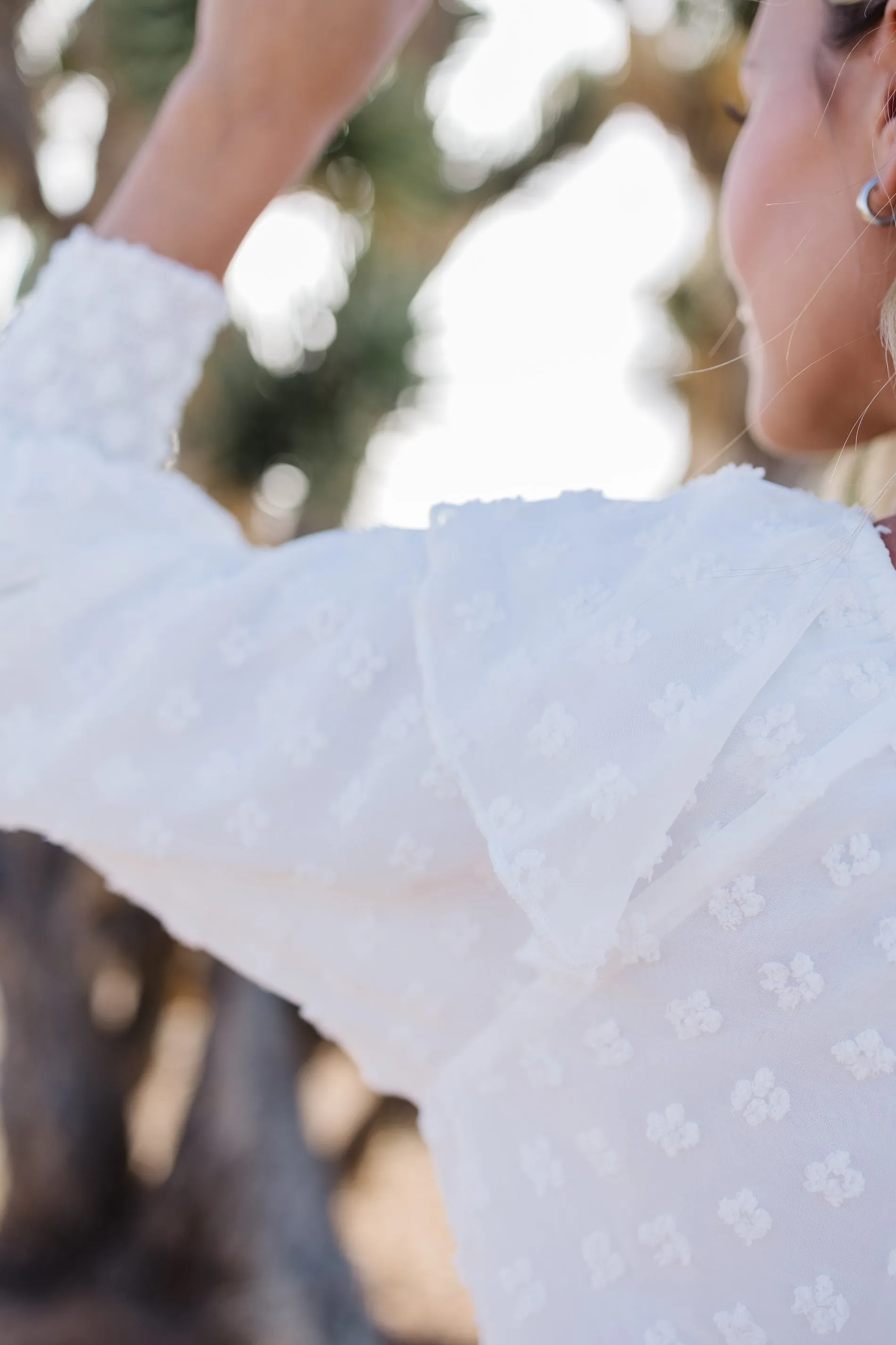 Jo Jo Maxi Dress in White