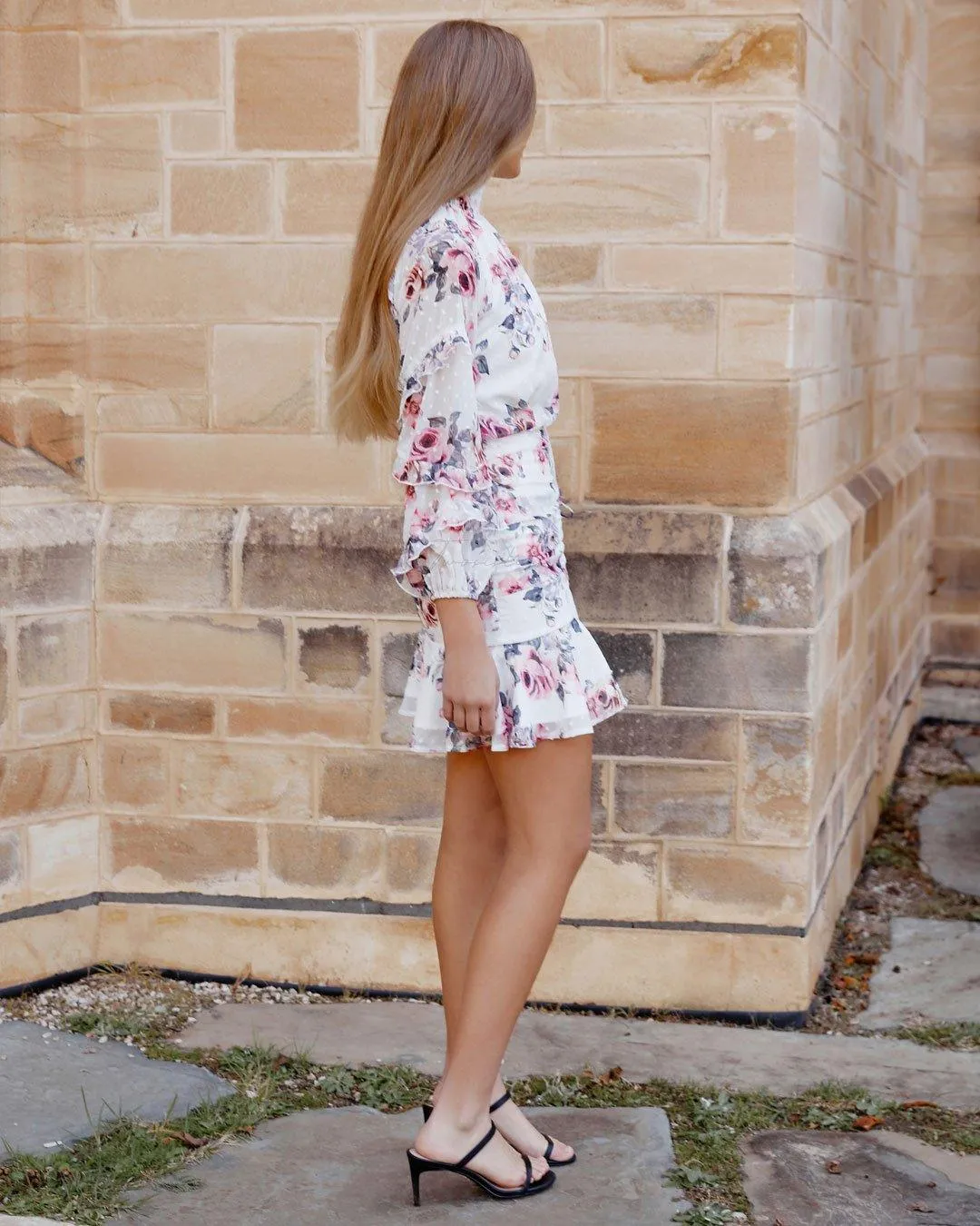 Piper Dress - White Floral (Final Sale)