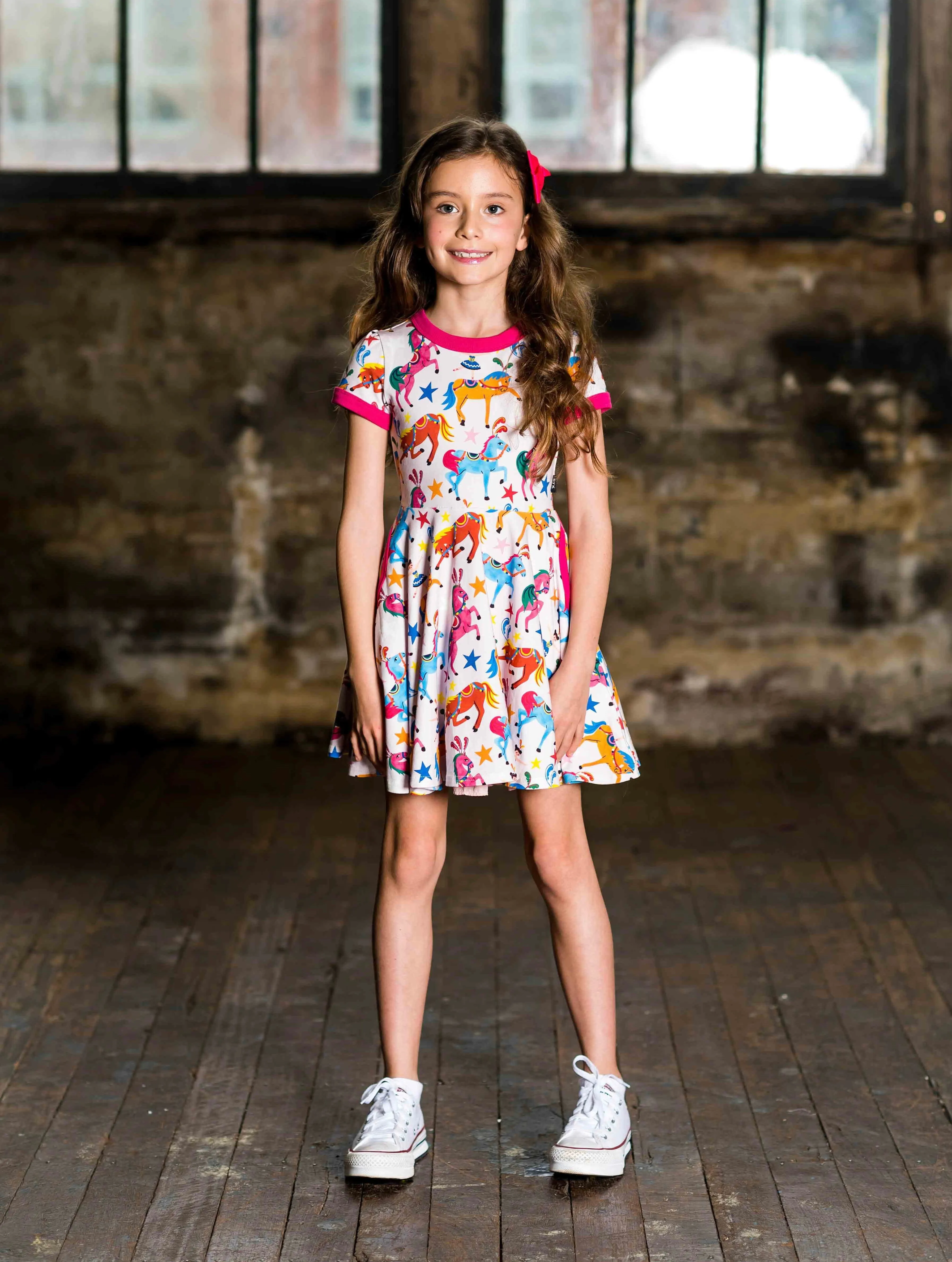 Rock Your Kid -Parade Ringer Waisted Dress