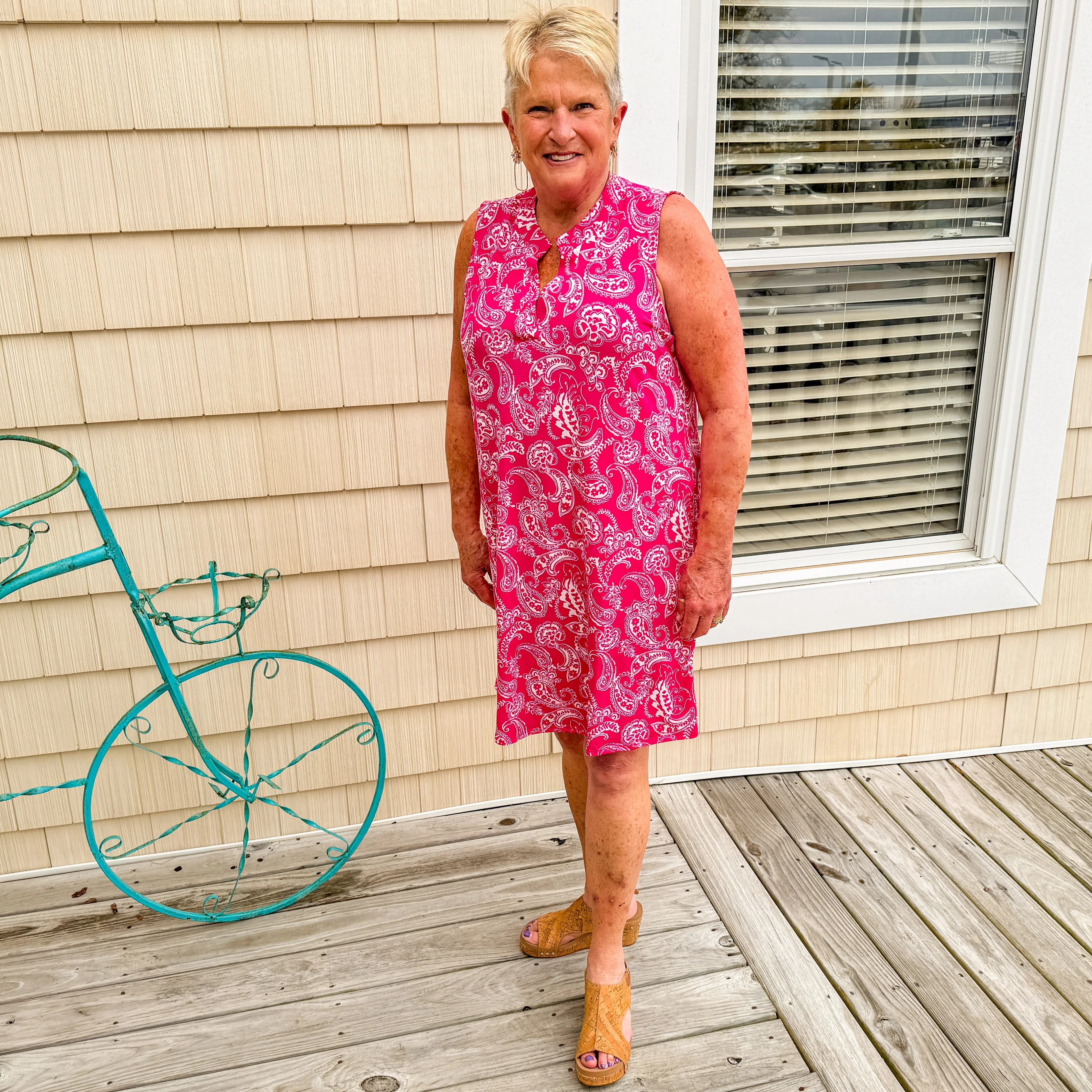 Rocking Pink Lizzy Tank Dress