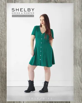 Shelby Dress & Romper | Sz 0-18 | Sewing Pattern by True Bias