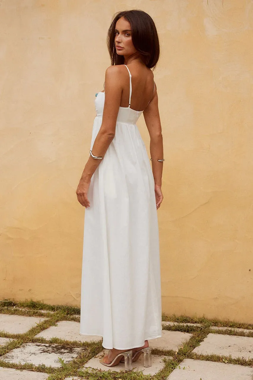 Tamala Maxi Dress - White