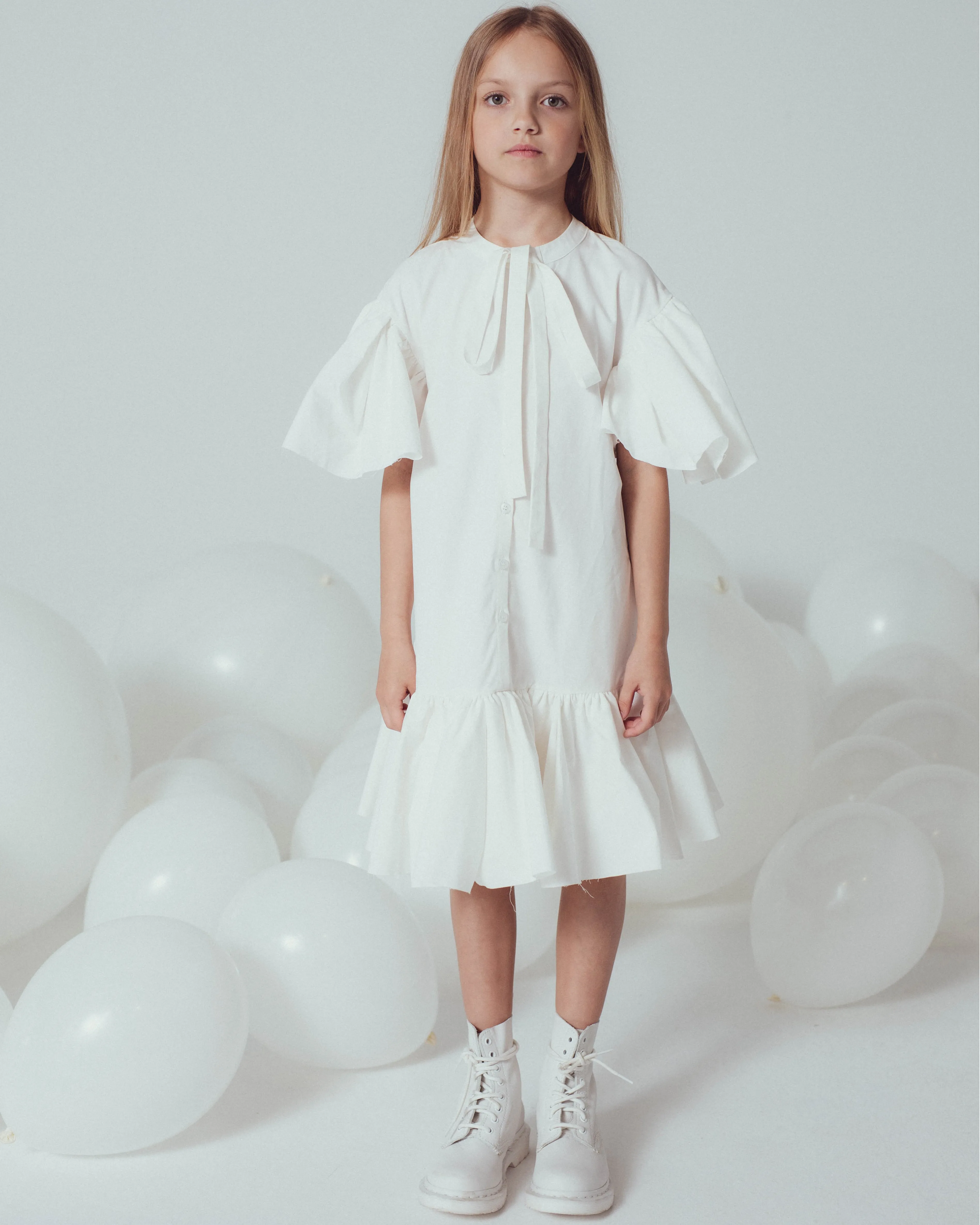 UNLABEL SS24 Quinn Dress in Paper